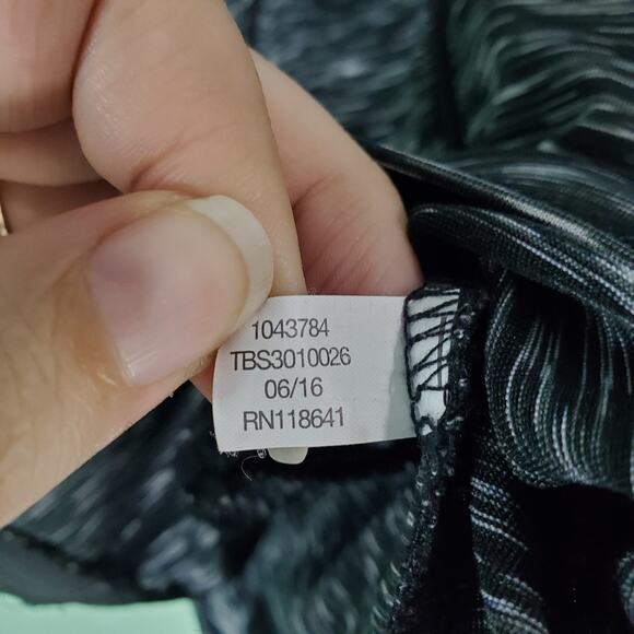 Lane Bryant Womens Gray Black Livi Active Side Full Zip Jacket Size 22/24 - Picture 5 of 5